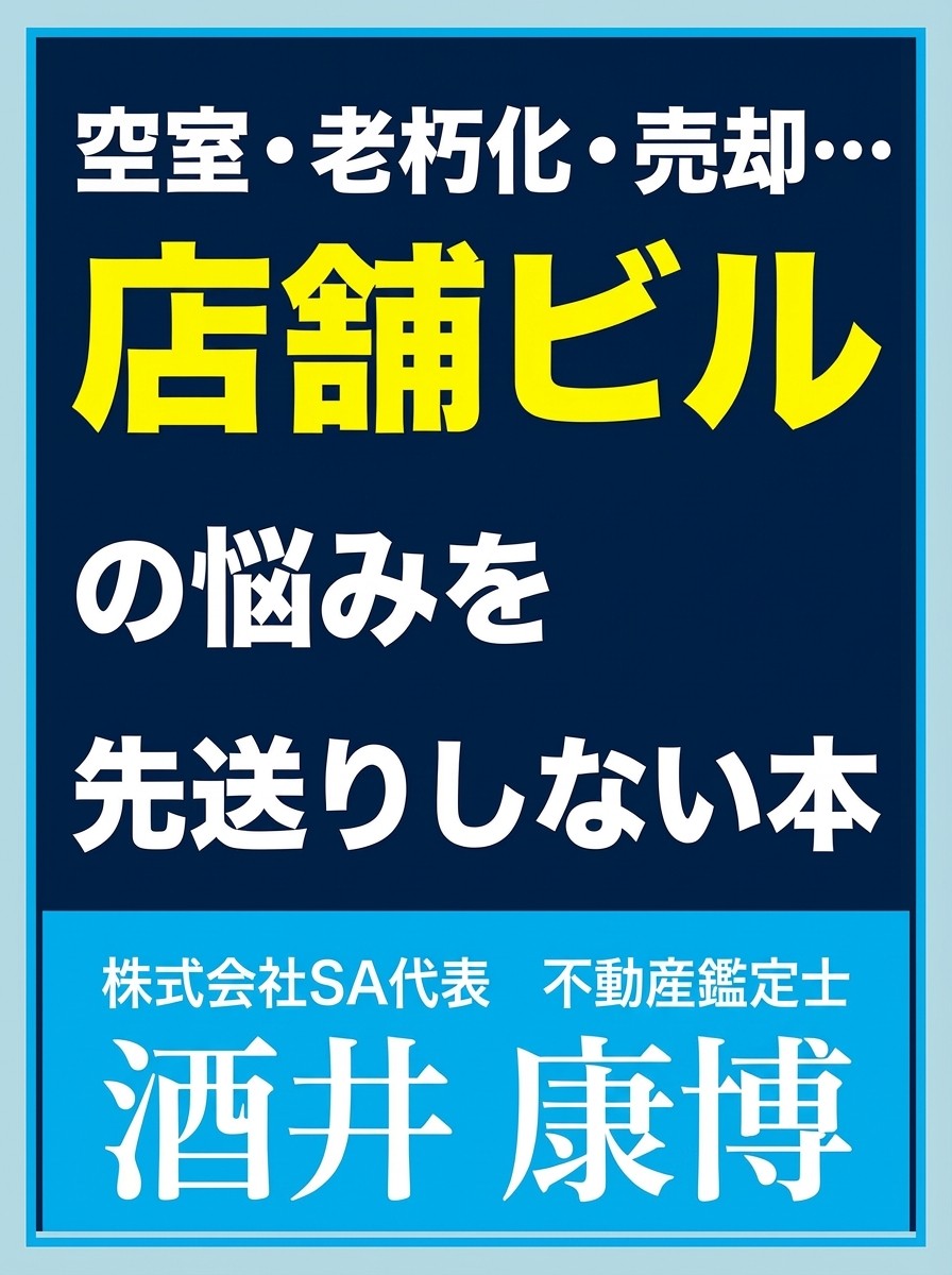 空室・老朽化・売却・・・店舗ビルの悩みを先送りしない本